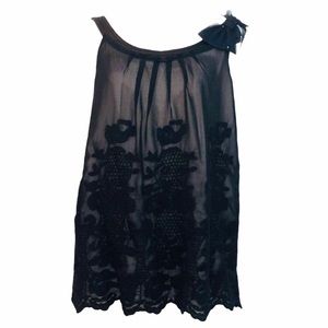 New Hanii Y Silk Top Black